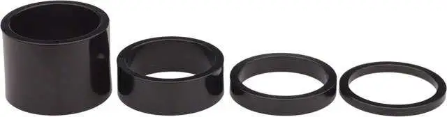Spacers Chris King 3/6/12/25 mm svart