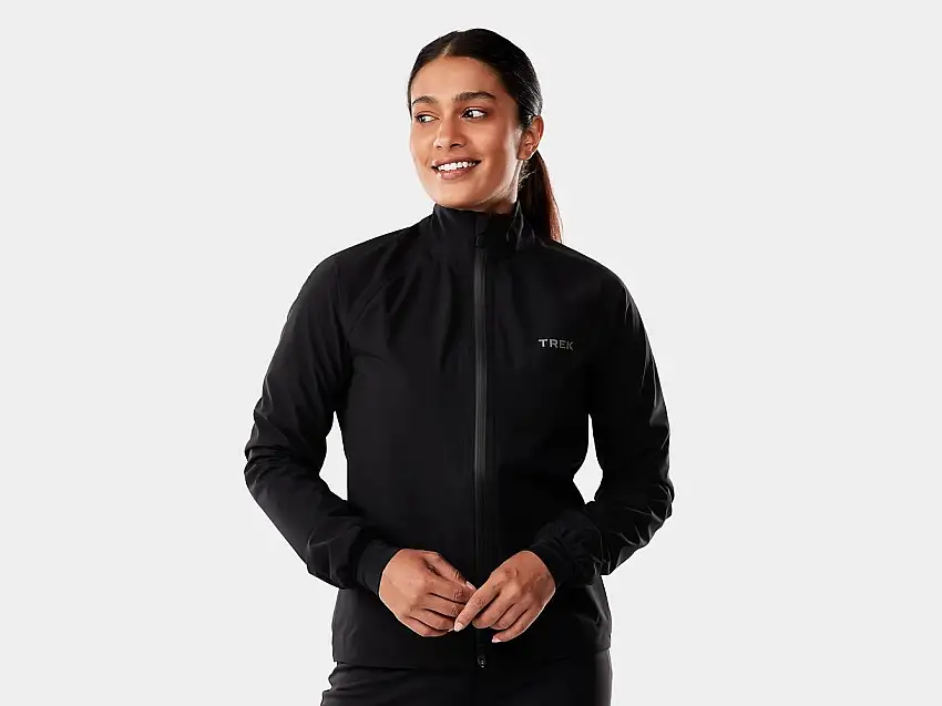 Jacket Trek Circuit Rain Dam Svart
