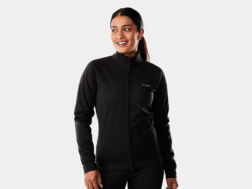 Jacka Trek Circuit Softshell Dam Svart