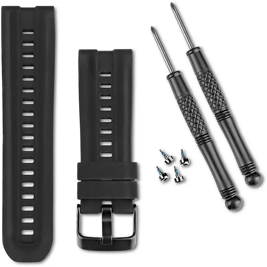 Armband Garmin Silicone Watch GPS+ABC svart