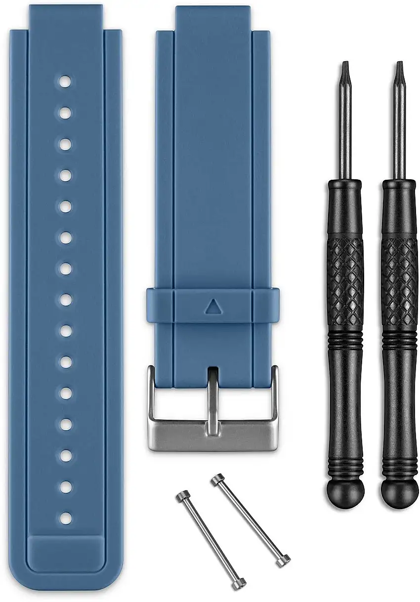 Armband Garmin Vivoactive silikon blå