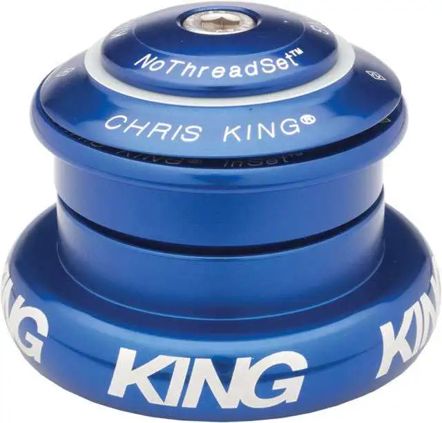 Styrlager Chris King Inset 7 ZS44/28.6  EC44/40 (1 1/8-1.5") blå