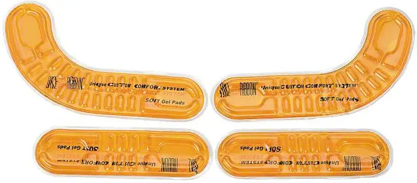 Stötdämpning Bike Ribbon Gel Pads för Styre Soft/orange