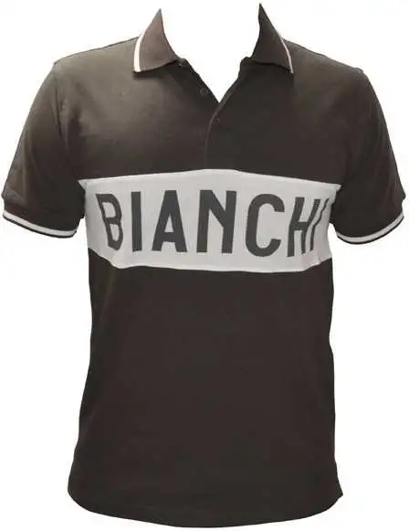 Pikétröja Bianchi L'Eroica brun