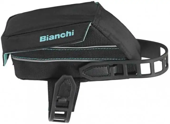 Ramväska Bianchi 0.7 l svart/Celeste