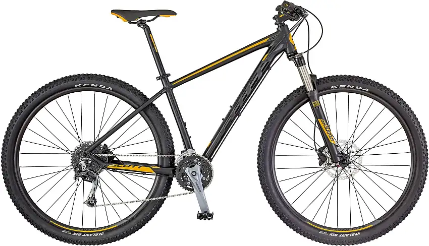 Scott Aspect 930 svart/gul