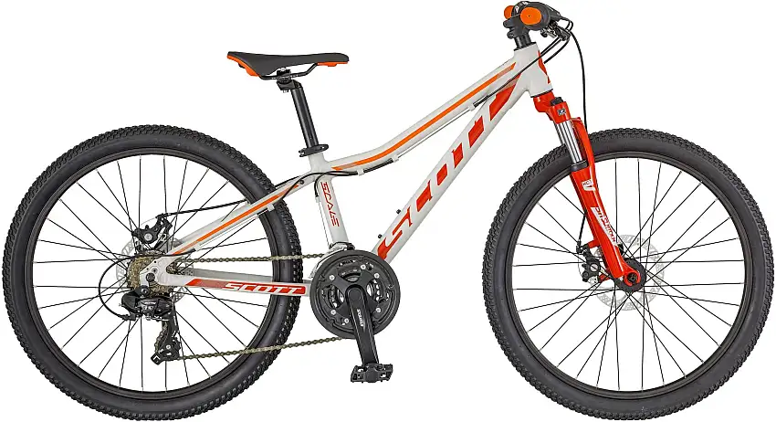 Scott Scale Jr 24" Disc grå/röd 21-växlad