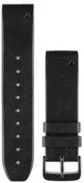 Armband Garmin Quickfit 22 läder svart