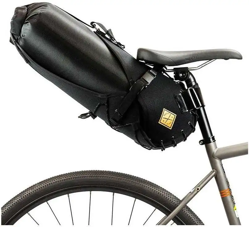 Sadelväska Restrap large 14 l svart/svart