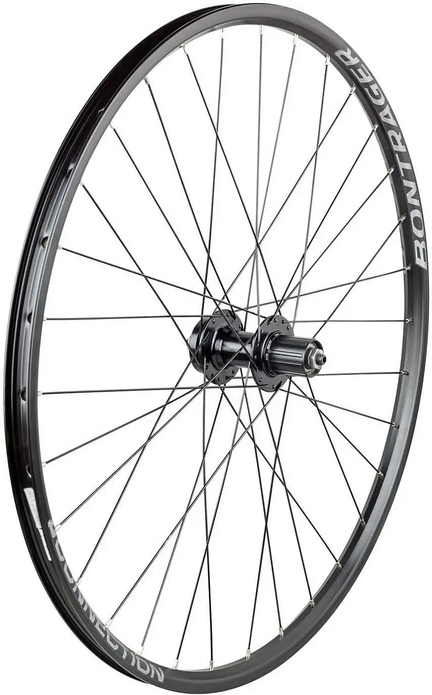 Bakhjul Bontrager Connection/DC22 Pv 27.5" IS Shimano/SRAM svart/silver