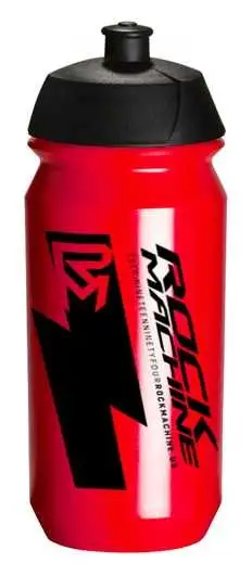 Flaska Rock Machine Performance 600 ml röd