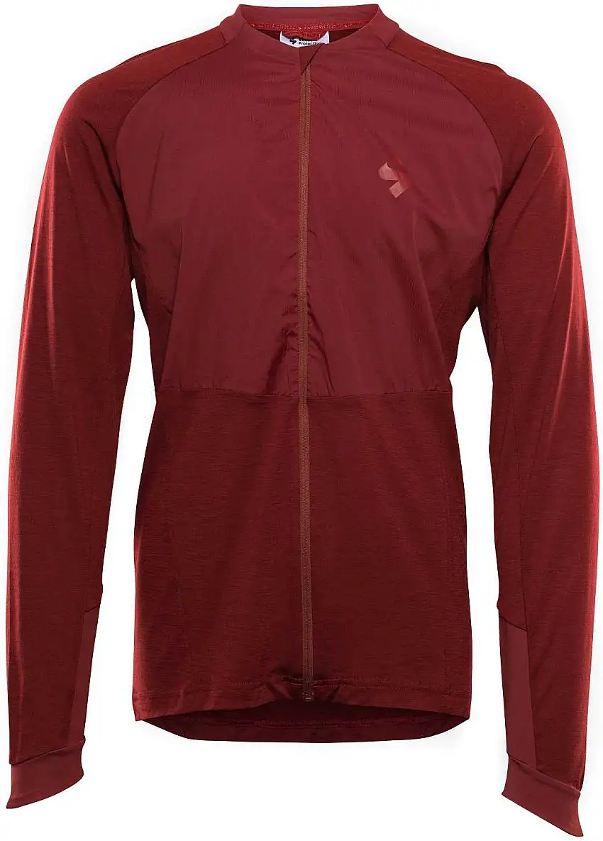 Tröja Sweet Protection Hunter Merino Wind FZ röd