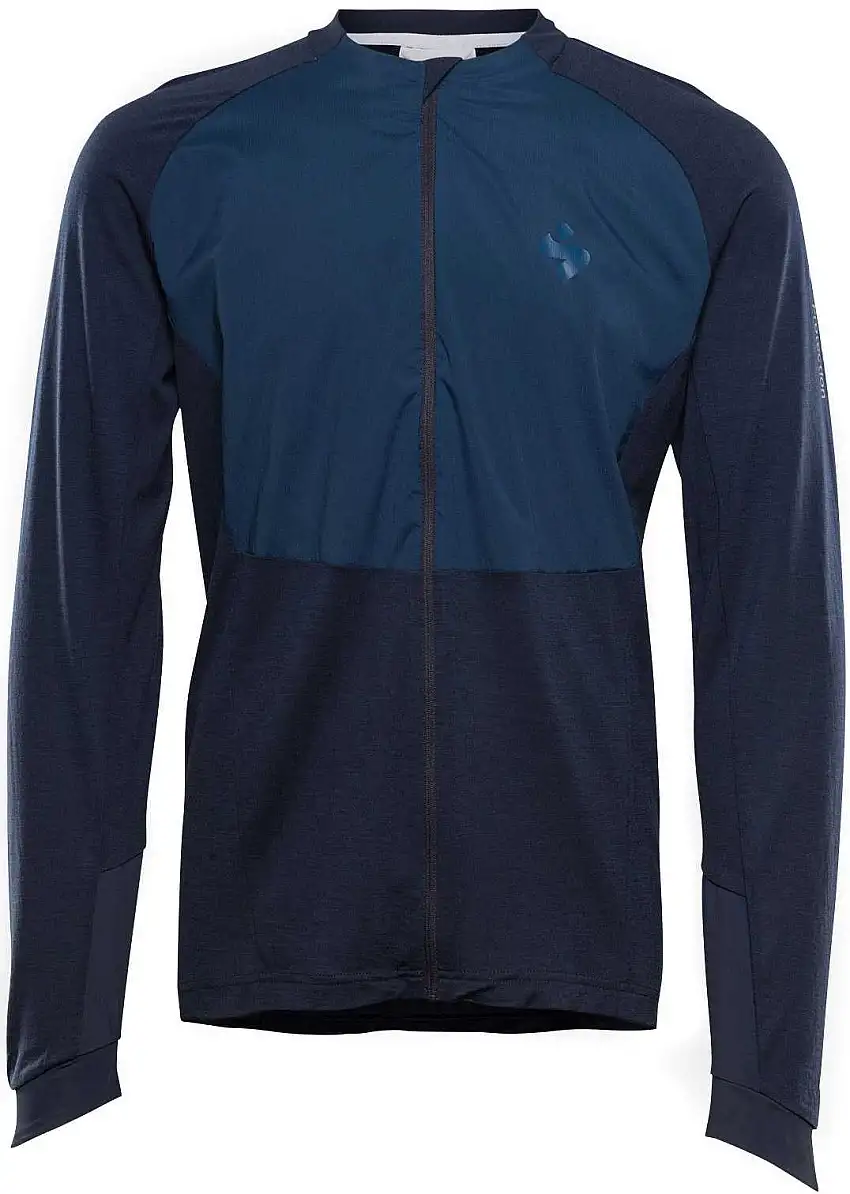 Tröja Sweet Protection Hunter Merino Wind FZ blå