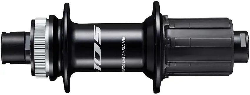 Baknav Shimano 105 FH-R7070 skivbroms CL 32H 142 mm svart