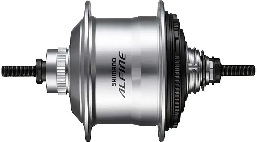 Baknav Shimano Alfine SG-S7001-11 CL 36H 135 mm silver