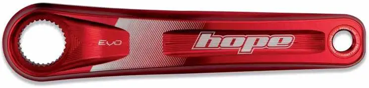 Vevarm Hope EVO vänster 165 mm röd