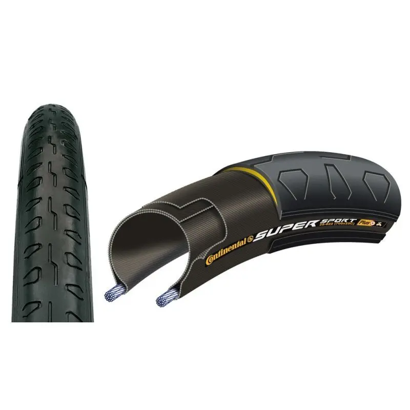 Mjukt däck Continental Supersport Plus 700X23C