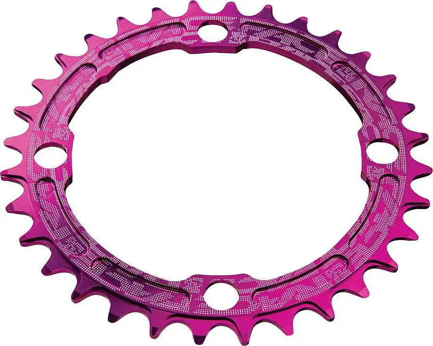 Drev Race Face Narrow-Wide 104 bcd 9-12 växlar 38T lila