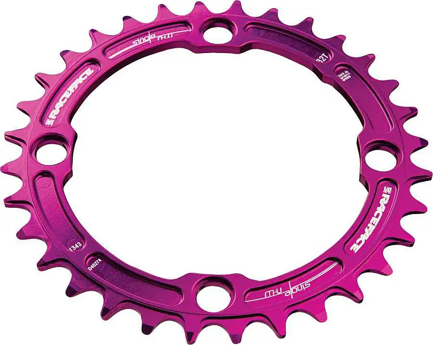 Drev Race Face Narrow-Wide 104 bcd 9-12 växlar 36T lila