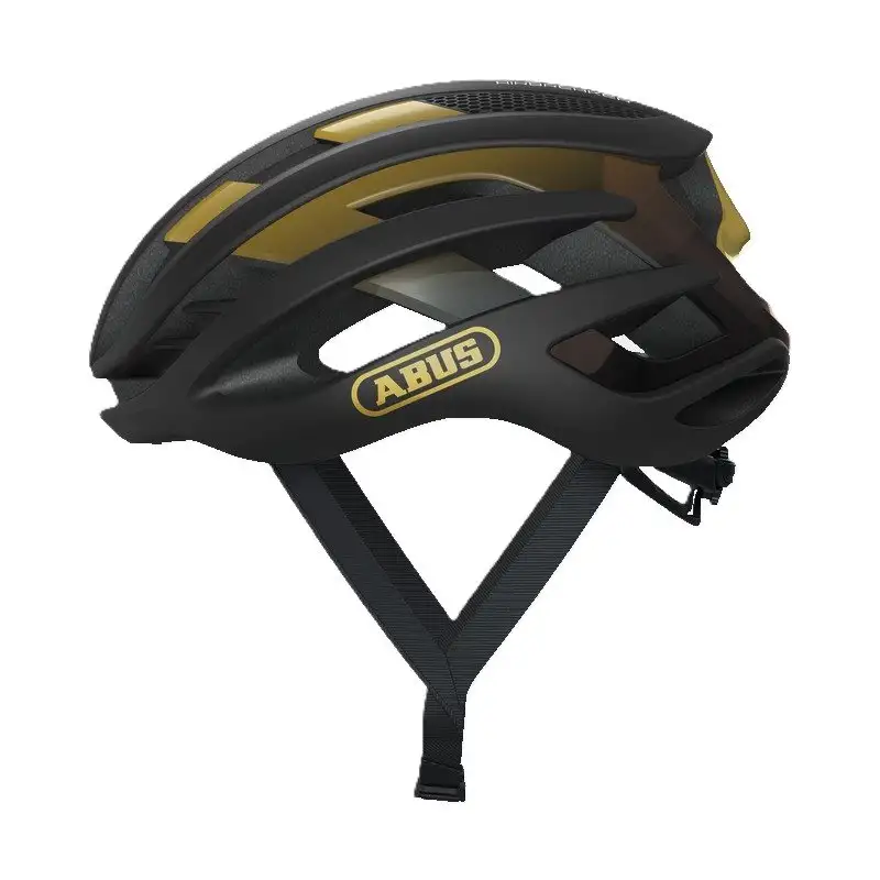 Cykelhjälm ABUS AirBreaker svart/guld