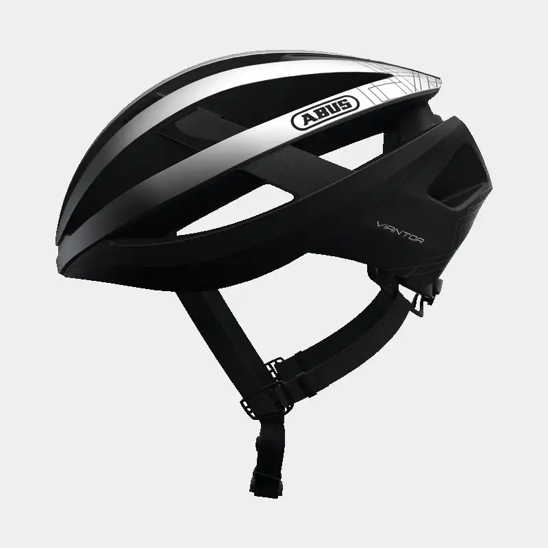 Cykelhjälm ABUS Viantor Gleam silver