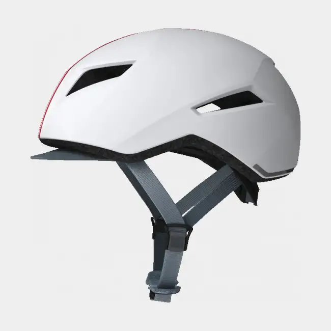 Cykelhjälm ABUS Yadd-I Streak vit