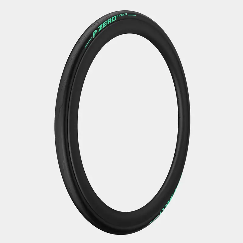 Cykeldäck Pirelli P ZERO Velo Celeste Edition Aramid Breaker SmartNET Silica 25-622 (700 x 25C / 28 x 1.00) vikbart svart/blå