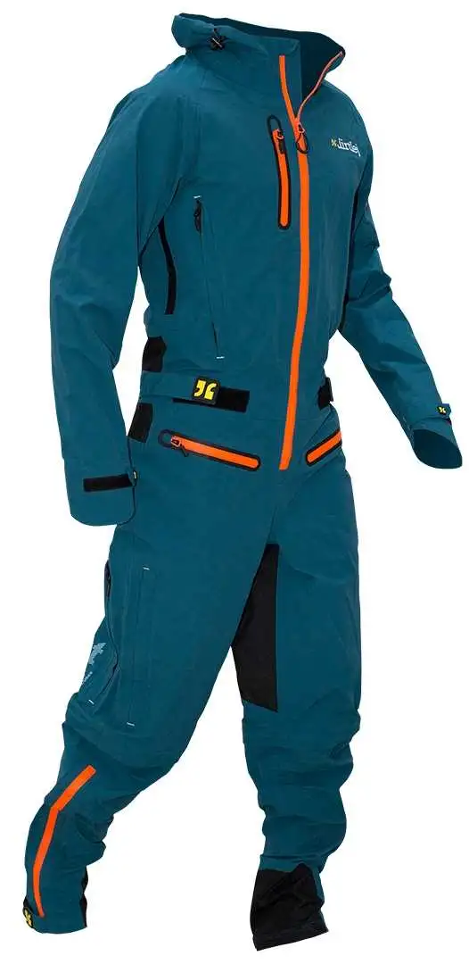 Overall Dirtlej Dirtsuit Core blå/orange