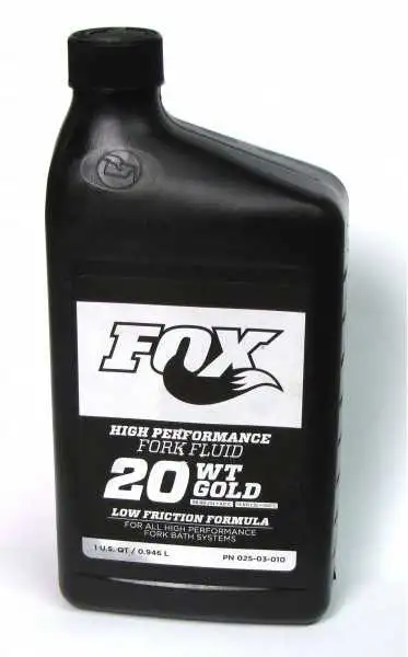Dämparolja Fox Suspension Fluid 20 Wt Gold