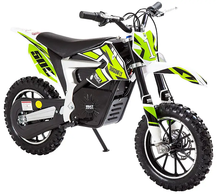 Elektrisk Mini Dirtbike X-Pro Dragonfly 500W Grön