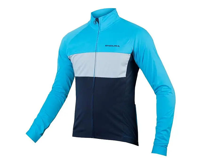 Tröja Endura FS260-Pro Jetstream L/S Jersey II blå