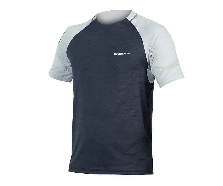 Tröja Endura SingleTrack S/S Jersey blå