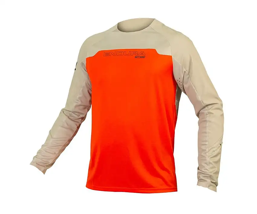 Tröja Endura MT500 Burner L/S Jersey röd