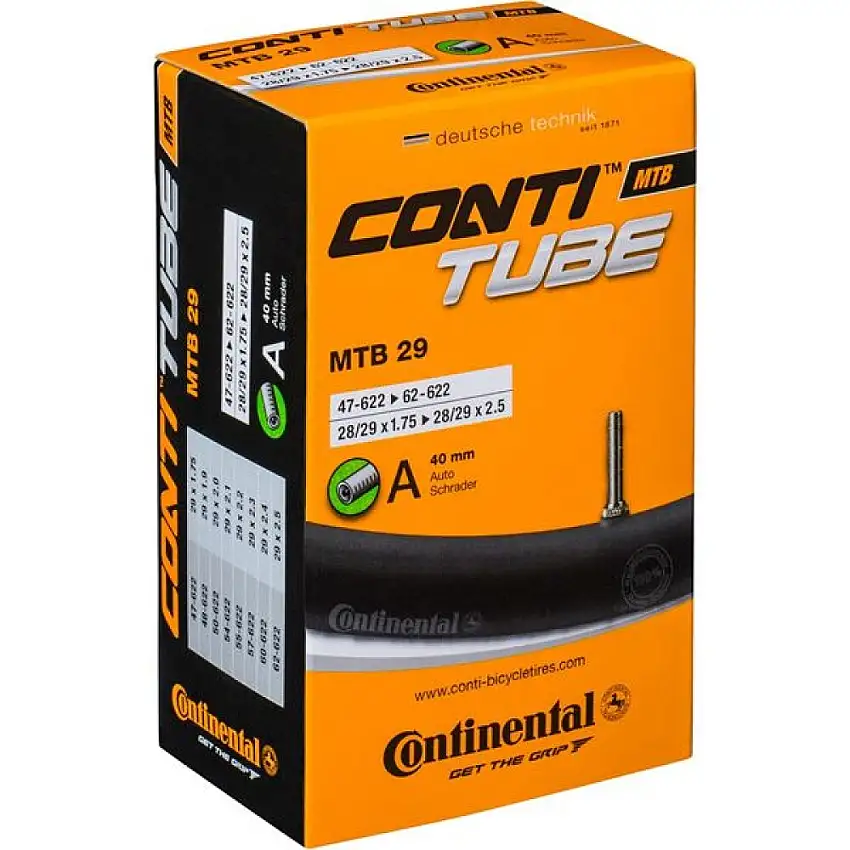 Continental 29" Slang 1.85/2.40-622 med 40mm schrader ventil.
