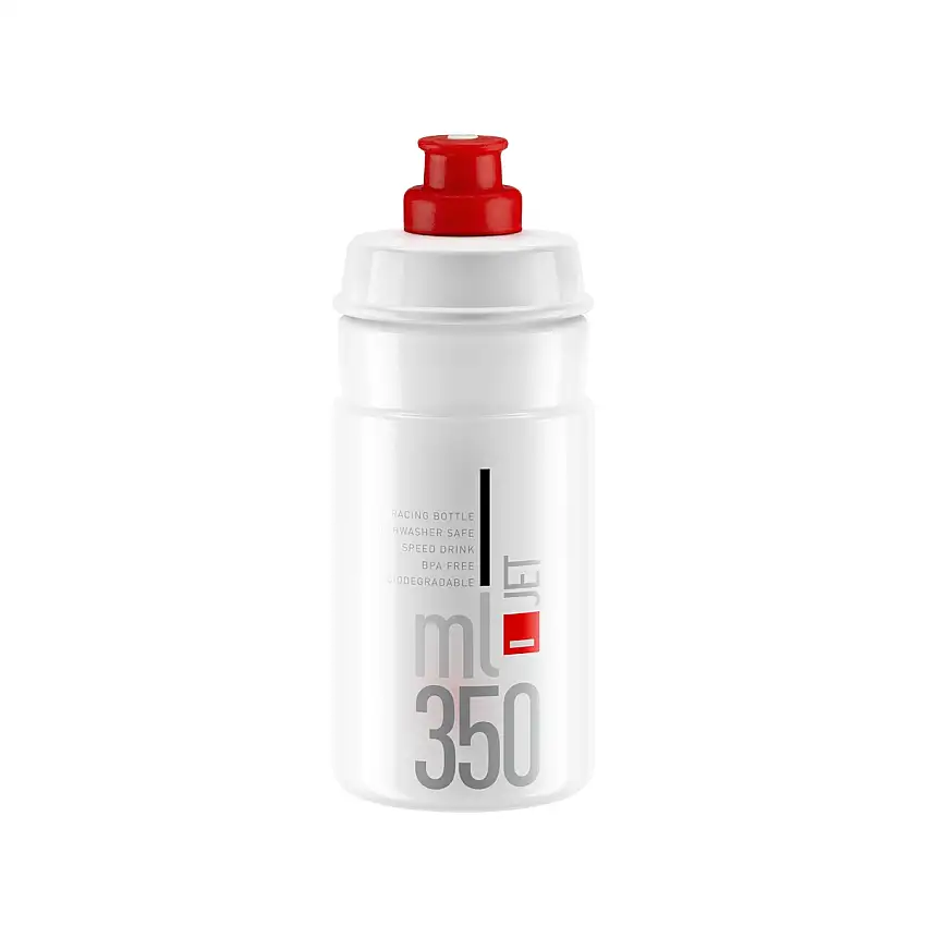 Flaska Elite JET vit 350ml