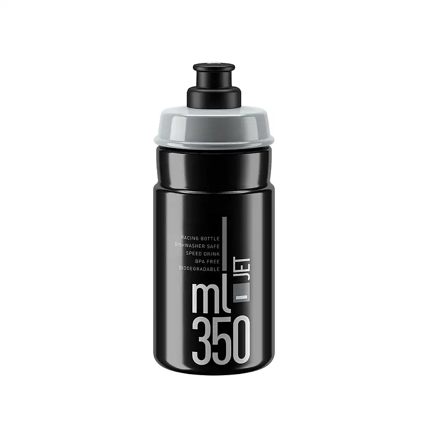 Flaska Elite JET svart 350ml