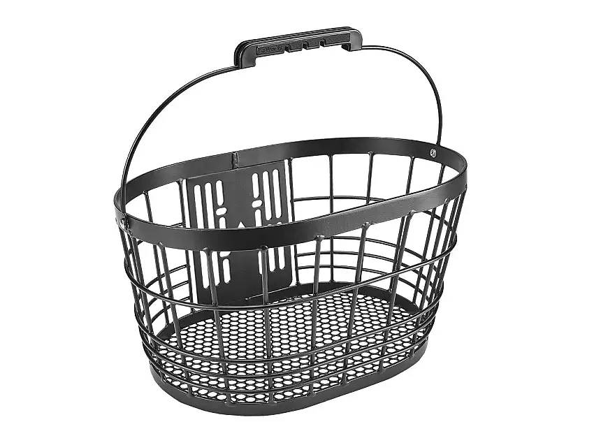 Cykelkorg Electra Alloy Wire QR Fram black
