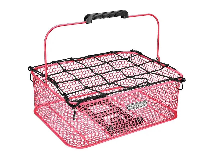 Cykelkorg Electra Honeycomb Low Profile MIK Bak hot pink