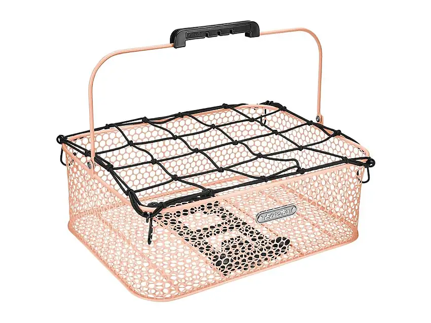 Cykelkorg Electra Honeycomb Low Profile MIK Bak blush