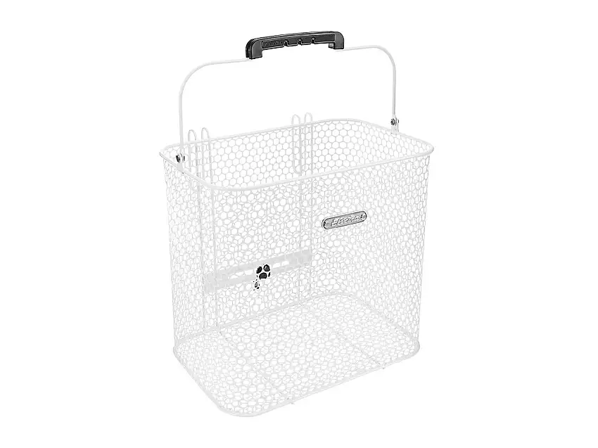 Cykelkorg Electra Honeycomb Pannier Bak white