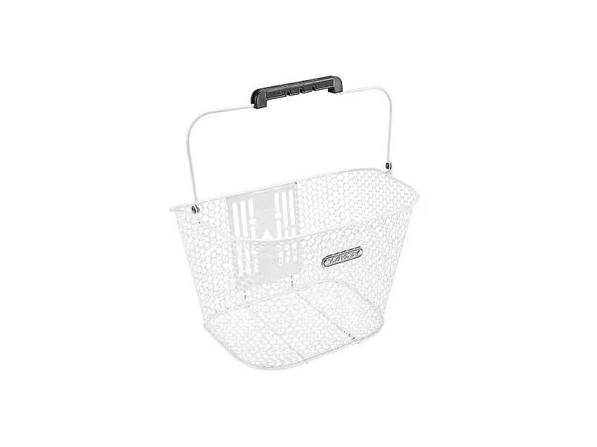 Cykelkorg Electra Honeycomb QR Fram vit