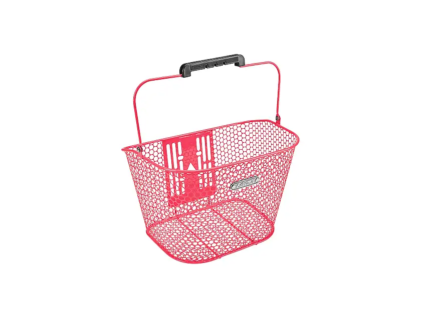 Cykelkorg Electra Honeycomb QR Fram hot pink