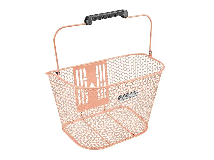 Cykelkorg Electra Honeycomb QR Fram blush pink