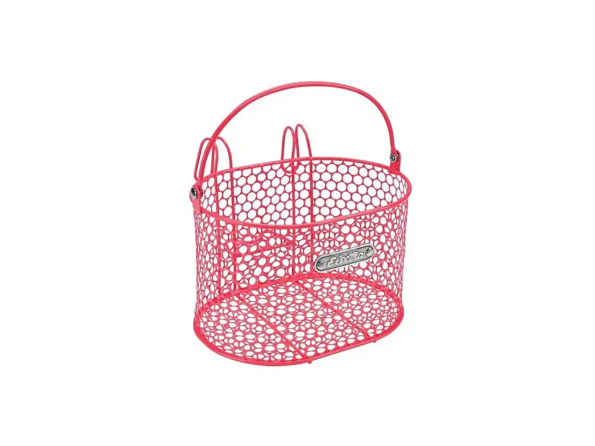 Cykelkorg Electra Honeycomb Junior Small Hook Fram hot pink