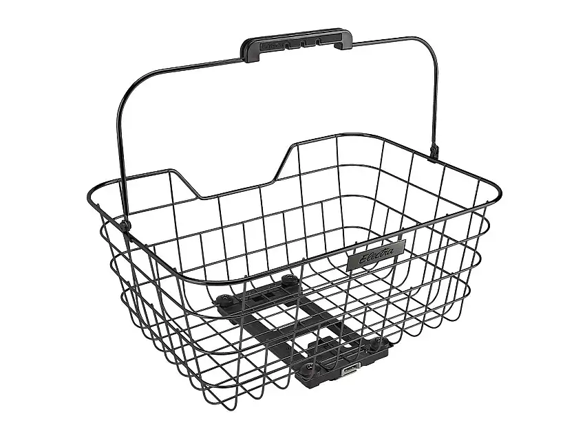 Cykelkorg Electra Stainless Wire MIK Black Bak