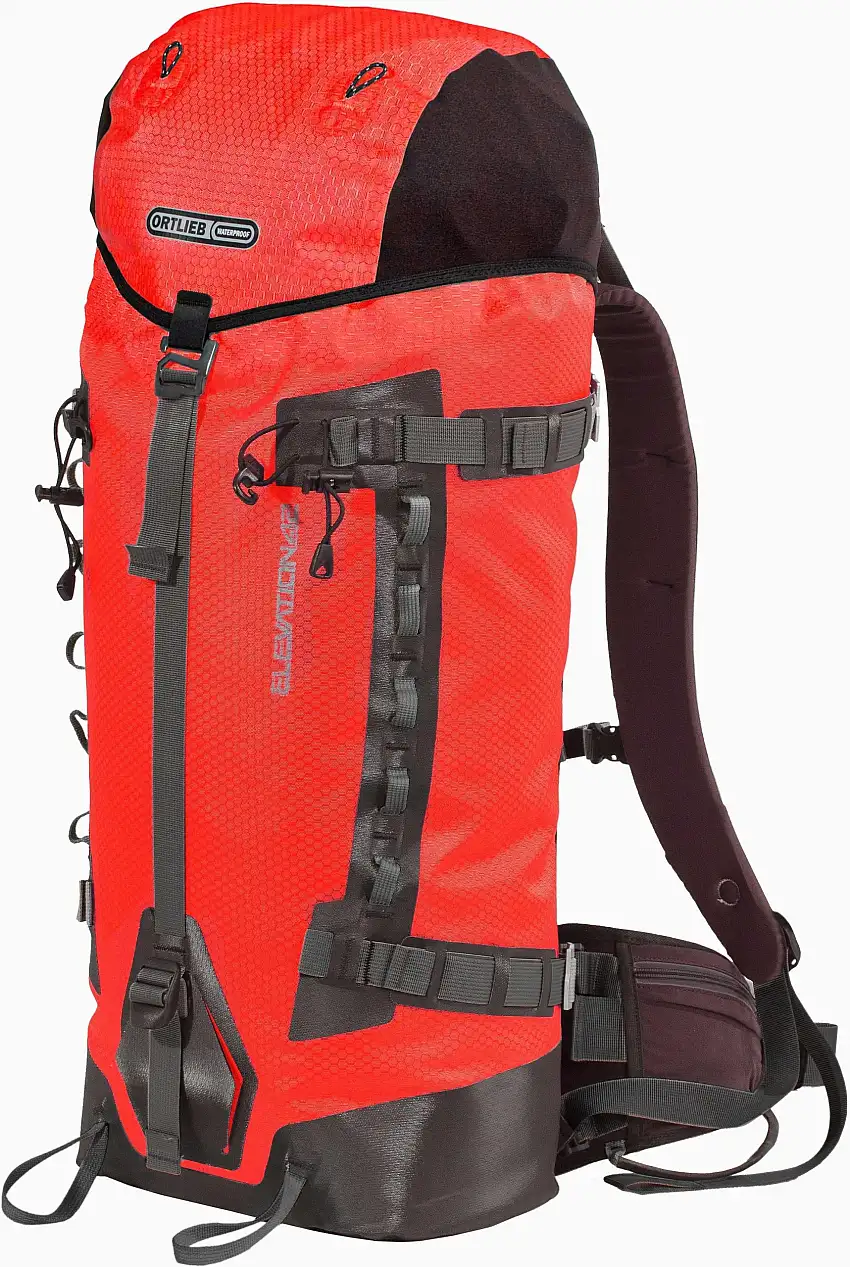 Ryggsäck Ortlieb Elevation 42 l röd/grå
