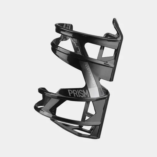 Flaskställ Elite Prism Carbon Left svart/vit