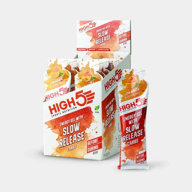 Energigel High5 Slow Release Gel Orange 62 gram