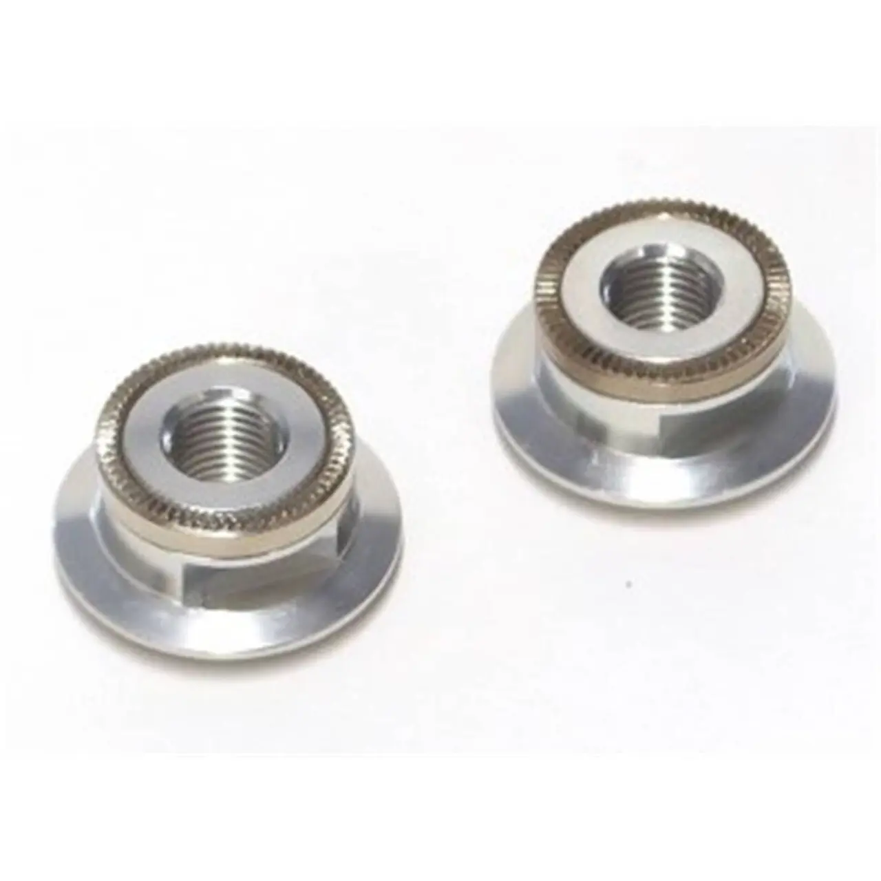 Bakhjulsaxel M10 Aluminium med Stålring FFWD