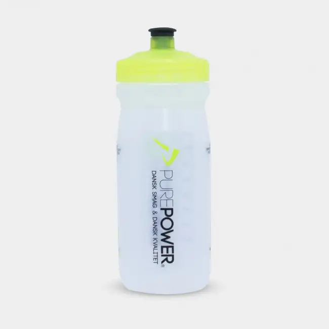 Cykelflaska PurePower Power Bottle 600 ml transparent